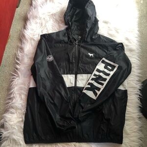 victoria secret pink windbreaker